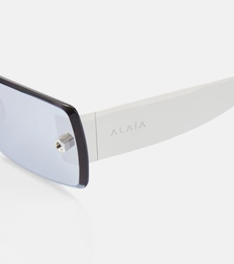 Logo rectangular sunglasses | Alaïa