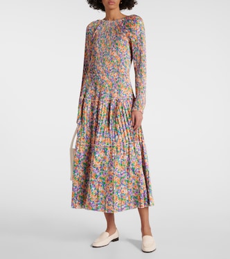 Bedrucktes Midikleid | Plan C