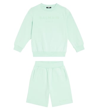 Chándal de jersey de algodón | Balmain Kids