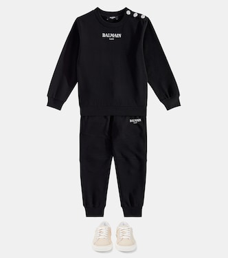 Jogginghose aus Baumwoll-Jersey | Balmain Kids