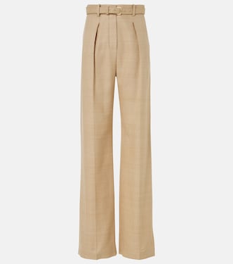 Pantaloni a gamba larga Edward in seta | Loro Piana