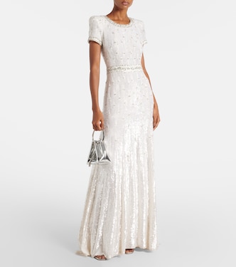 Bridal Kira embellished gown | Jenny Packham