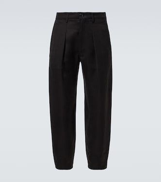 Weite Mid-Rise-Hose | Giorgio Armani