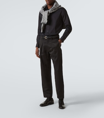 Pantalon ample à taille mi-haute | Giorgio Armani