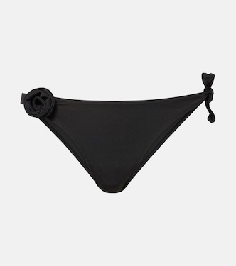 Floral-appliqué bikini top | Coperni