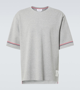 4-Bar cotton T-shirt | Thom Browne