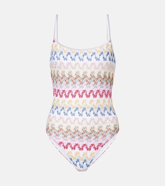 Badeanzug aus Häkelstrick | Missoni