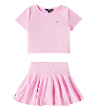Set de camiseta y falda plisada | Polo Ralph Lauren Kids