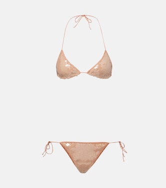 Bikini mit Pailletten | Oséree