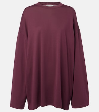 Rio oversized cotton jersey T-shirt | The Frankie Shop