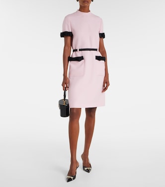 Crepe Couture bow-detail minidress | Valentino