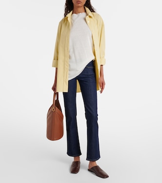 Cologne mid-rise straight jeans | AG Jeans