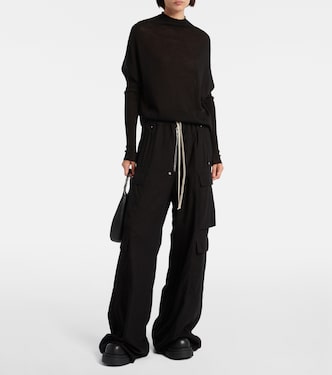 Jumbo Belas棉质高腰工装裤 | Rick Owens
