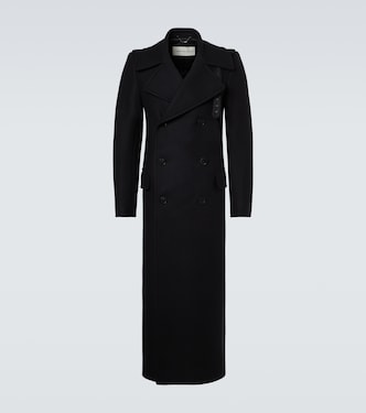 Double-breasted wool-blend coat | Dries Van Noten