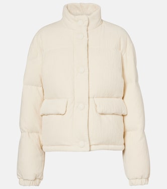 Aliminia cotton corduroy down jacket | Moncler