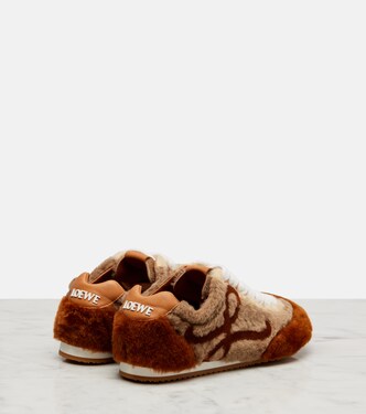 Ballet Runner 2.0 shearling sneakers | Loewe