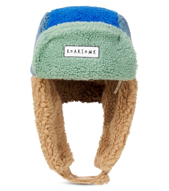 Colorblocked fleece hat | Roarsome