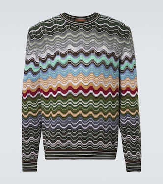 Zigzag cotton-blend sweater | Missoni