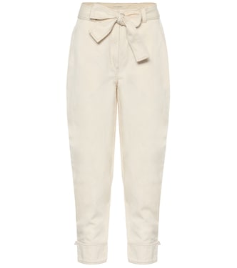 Pantaloni Levi in cotone e lino | Ulla Johnson