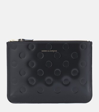 Bustina Dots Large in pelle stampata | Comme des Garçons Wallet