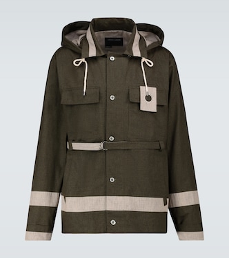 Chaqueta de algodón con capucha | Craig Green