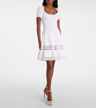 Vienne stretch-jersey minidress | Alaïa
