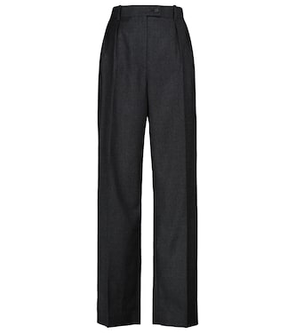 Pantalones anchos Randa de lana virgen | The Row