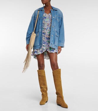 Skarlet suede knee-high boots | Isabel Marant