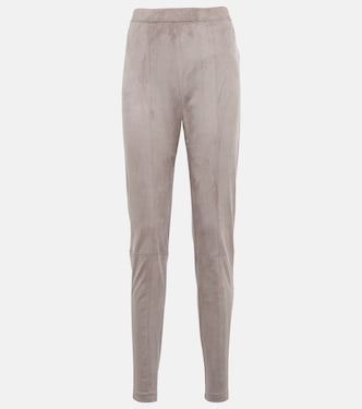 Leisure Brera faux suede pants | Max Mara