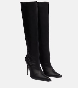 Satin knee-high boots | Magda Butrym