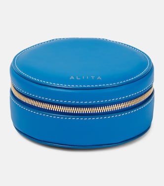 Borsa portagioie in pelle con logo | Aliita