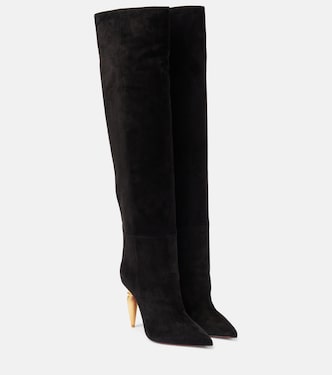 Botas altas Lipbotta 100 de ante | Christian Louboutin