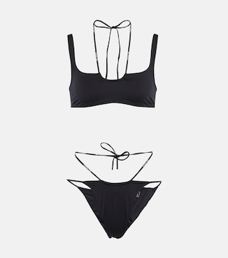 Bikini Cross Coulisse | Off-White