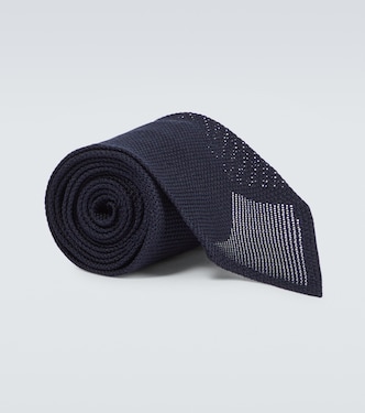 Silk grenadine tie | Thom Sweeney