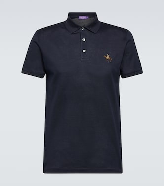 Cotton piqué polo shirt | Ralph Lauren Purple Label