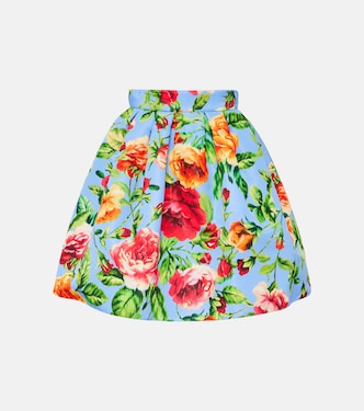 Falda midi floral | Carolina Herrera