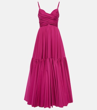 Abito lungo in popeline di cotone | Giambattista Valli