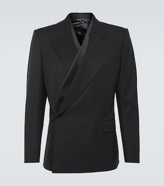 Blazer asimmetrico in misto lana | Dolce&Gabbana