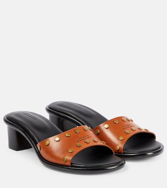 Sandali Eirin in pelle con borchie | Isabel Marant