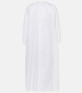 Vestido midi de popelín de algodón | MM6 Maison Margiela