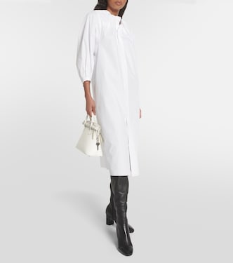 Abito midi in popeline di cotone | MM6 Maison Margiela