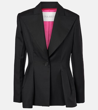 Wool gabardine blazer | Nina Ricci