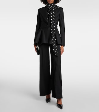 Wool gabardine blazer | Nina Ricci