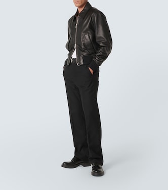 Bomberjacke aus Leder | Ami Paris
