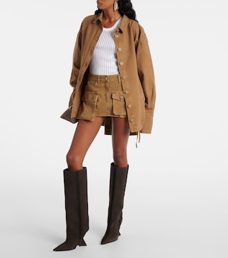 Mini-jupe cargo Fay en denim | The Attico