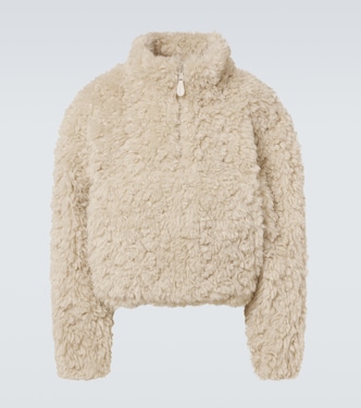 Chaqueta Fluffy de borrego sintético | Entire Studios