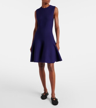 Abito corto in misto lana | Alaïa