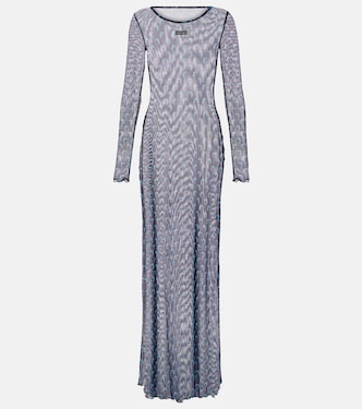 All Over Moon mesh maxi dress | Marine Serre