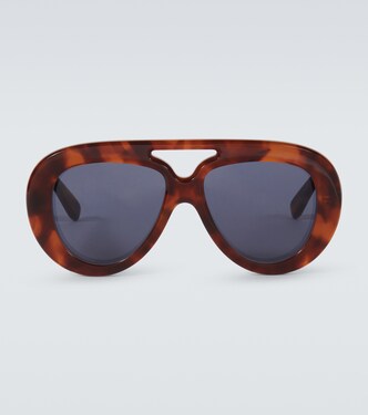 Round Spoiler aviator sunglasses | Loewe