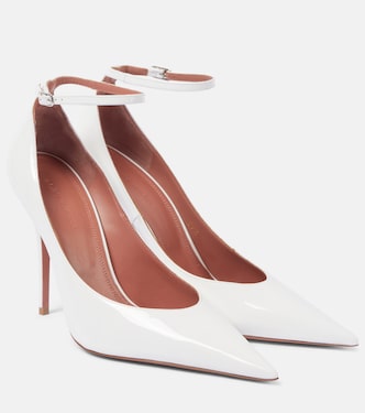 Anok 105 patent leather pumps | Amina Muaddi